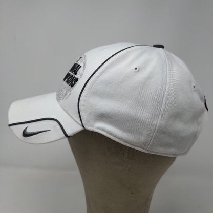 Nike Men's Strapback Hat White OSFA Official Locker Room Alabama Crimson Tide