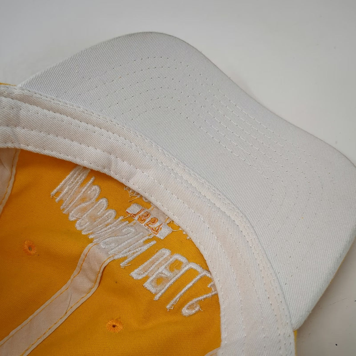 Strand Headwear Baseball Cap Yellow One Size Strapback Wisconsin Dells Hat