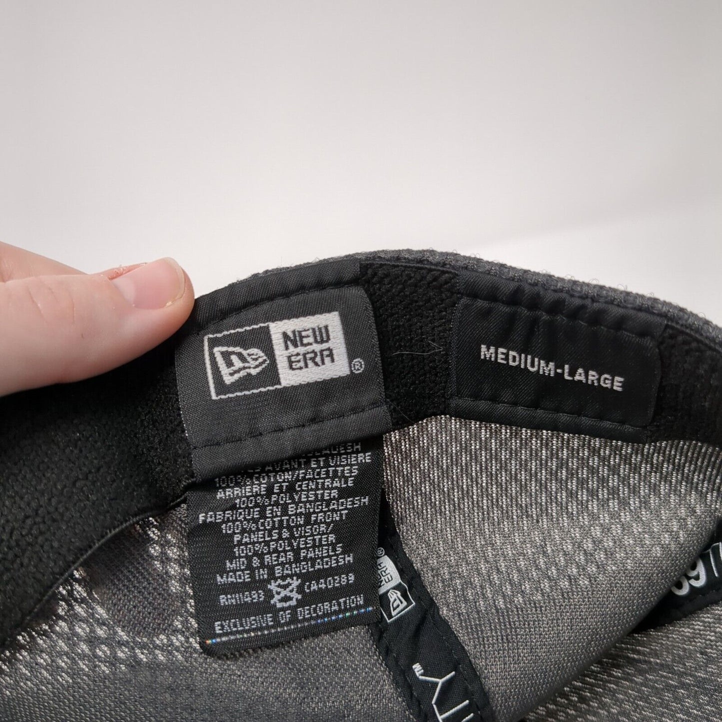 O'Reilly Auto Parts Fitted Hat Gray Medium-Large Stretch New Era 6 Panel