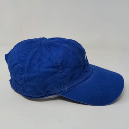 Nike Boy's Strapback Hat Blue Size 4-7 Embroidered Swoosh Spell Out Logo