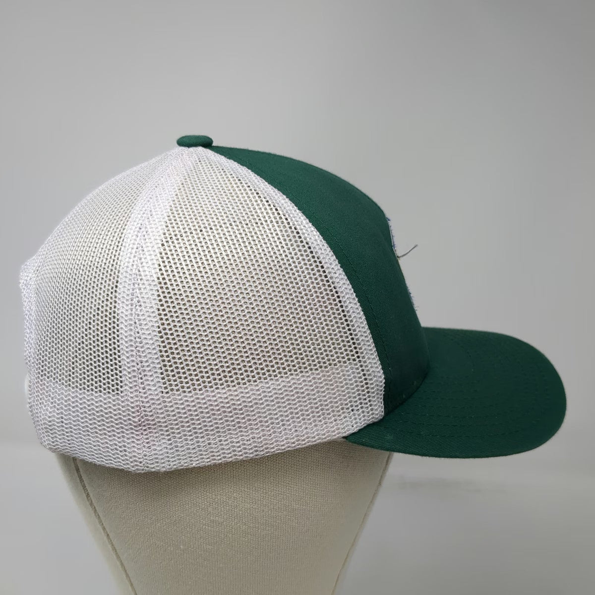 Pacific Headwear Trucker Hat Green White One Size Maine Brewing Co Mesh Back hat