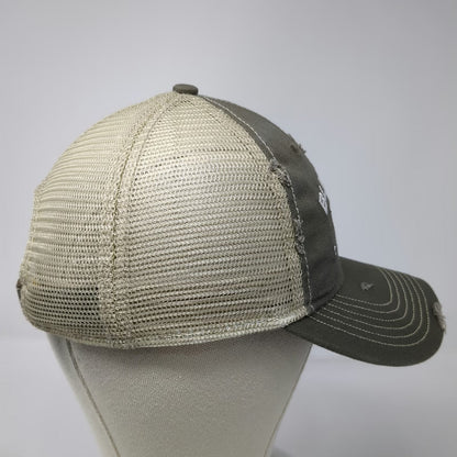 Sportsman Baseball Cap Brown One Size Blind Dog Park City Mesh Restaurant Hat