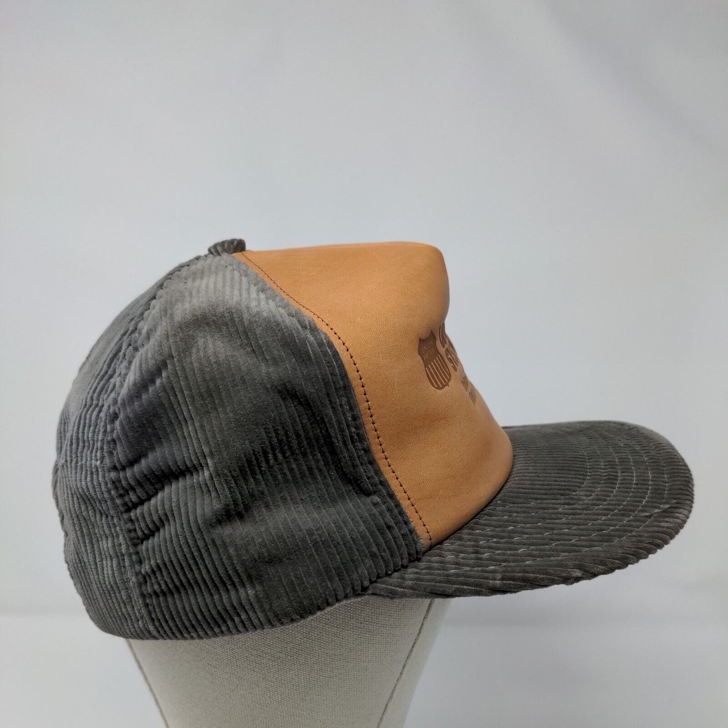 Union Pacific System Snapback Hat Multicolor OSFA Adjustable Corduroy Patriotic