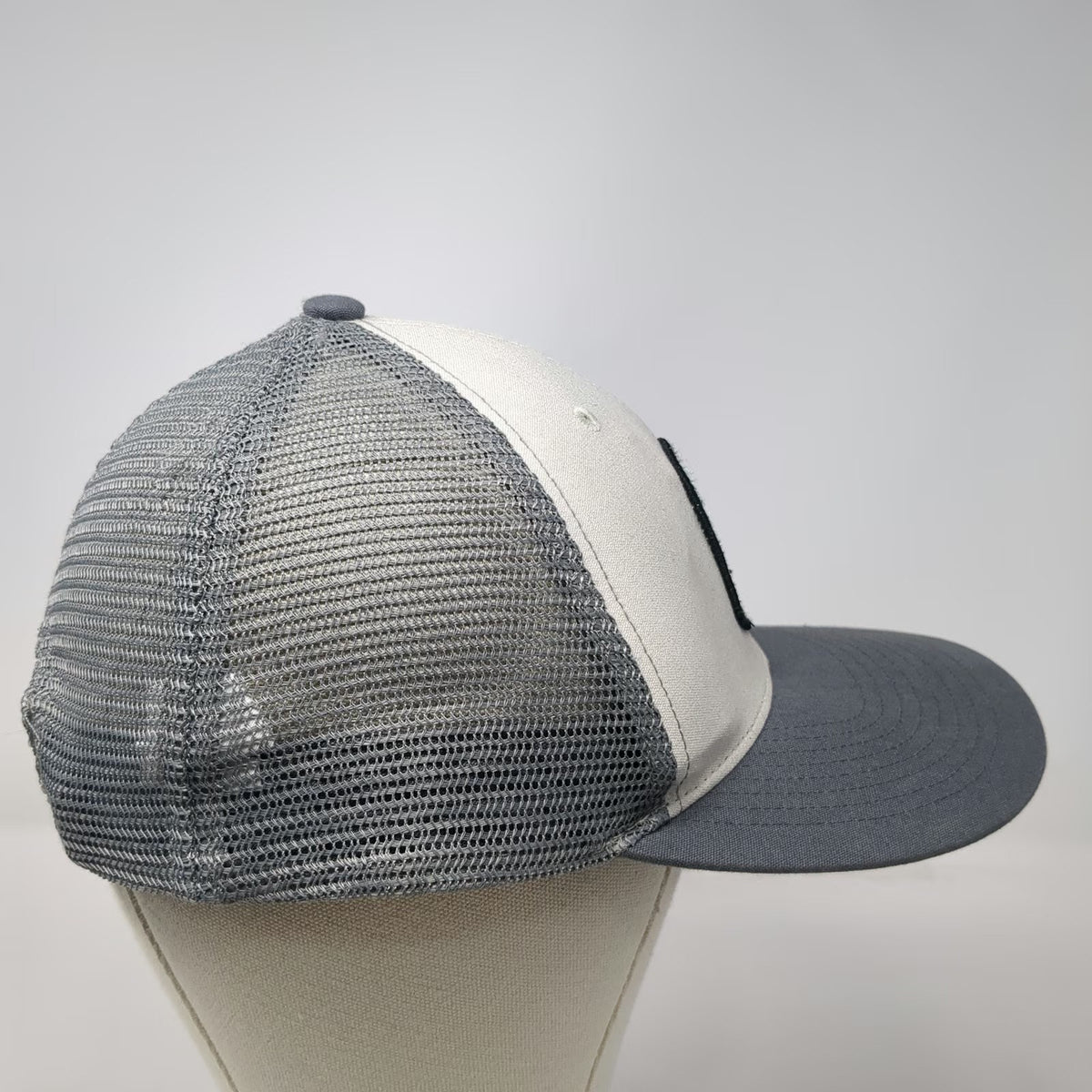 Dutch Bros Trucker Hat Gray One Size Mesh Snapback Windmill Mountain Logo