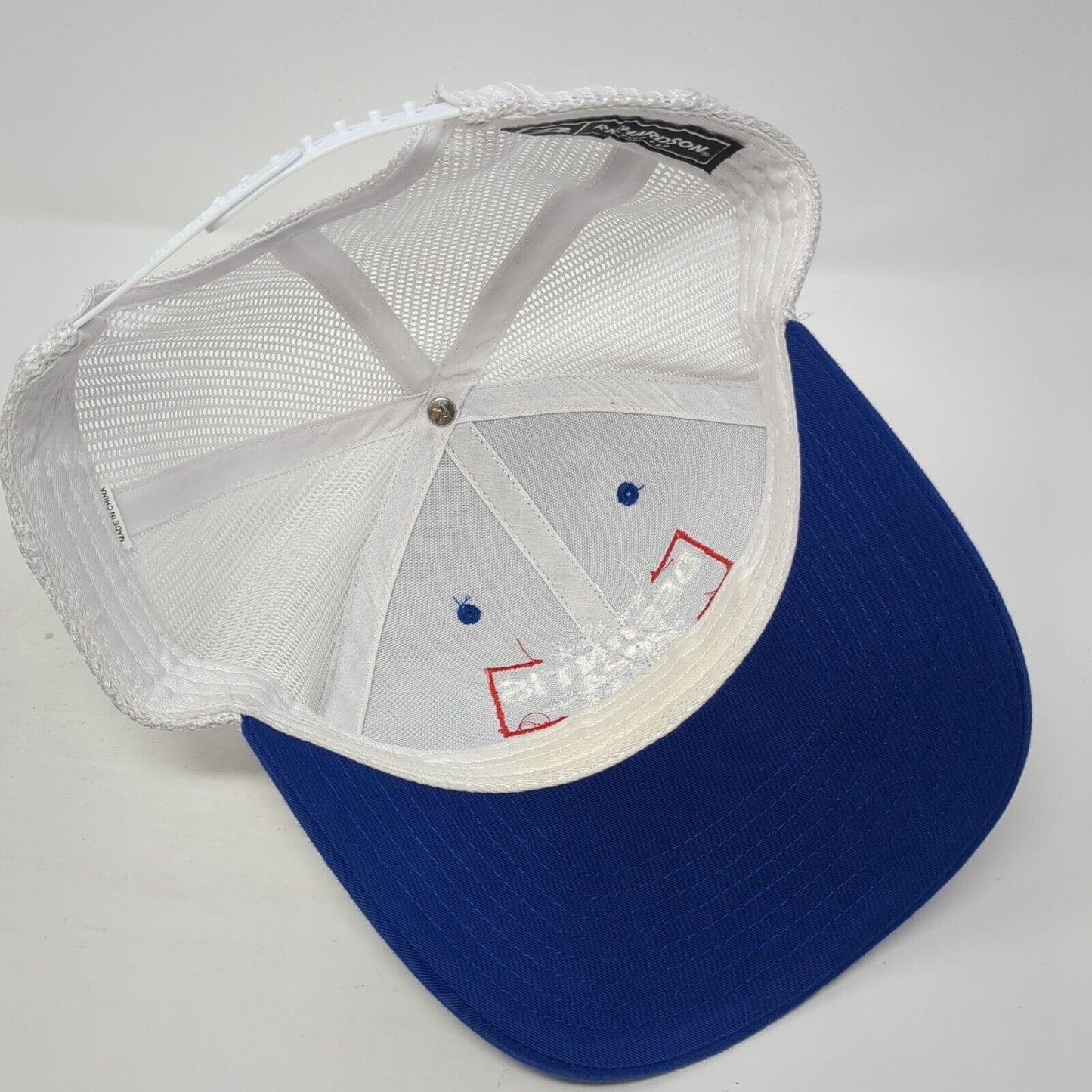 Desantis 2024 Make America Florida Snapback Trucker Hat Blue OS Mesh Patriotic