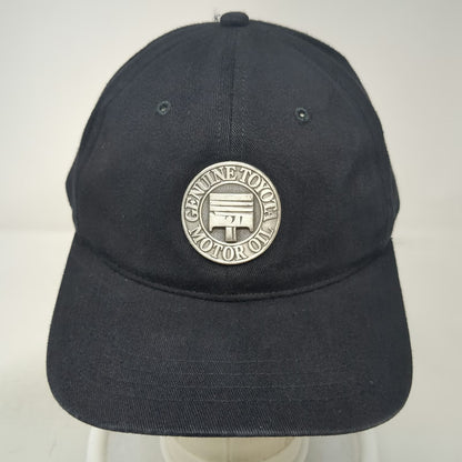 KP Baseball Cap Black One Size Toyota Motor Oil Piston Metal Medallion Hat