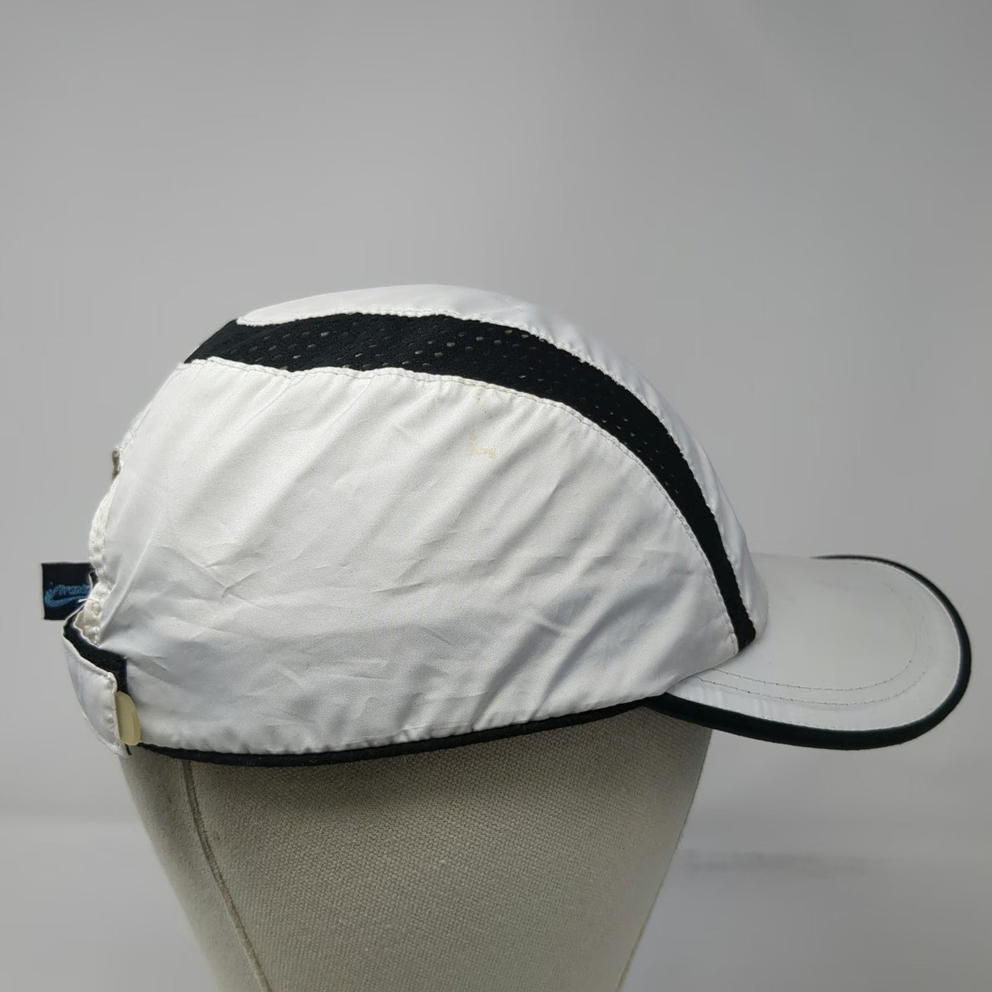Coolwave 5 Panel Cap White One Size Rye By The Sea Duathlon Road Race Mesh Hat