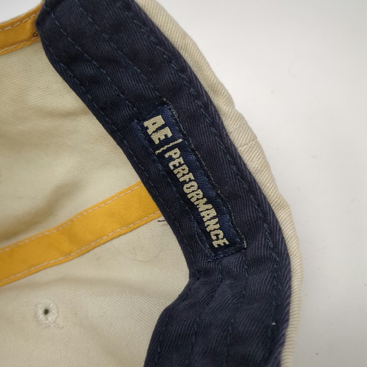 American Eagle Performance Baseball Cap Embroidered Fish Strapback Hat Vintage