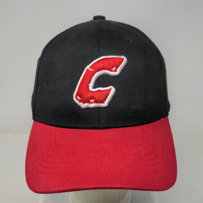 C Combat Softball Fitted Hat Black One Size Embroidered Vent Holes