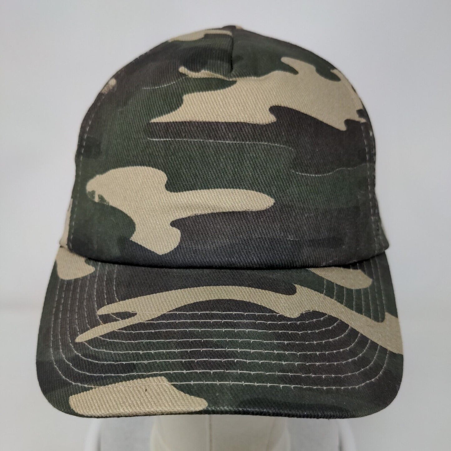 Unbranded Strapback Hat Camouflage One Size Adjustable Outdoor Blank