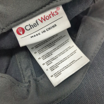 Chef Works Baseball Cap Black One Size Strapback Adjustable Solid Cotton Hat