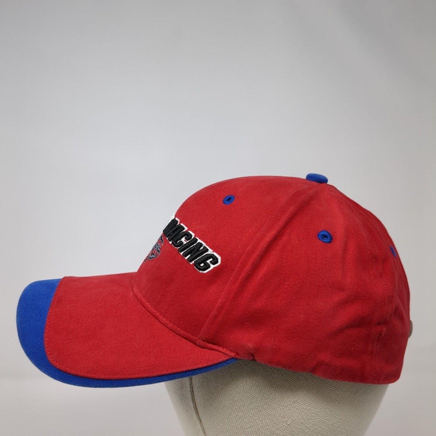Polaris Racing Fitted Hat Red One Size Embroidered Outdoor 6 Panel