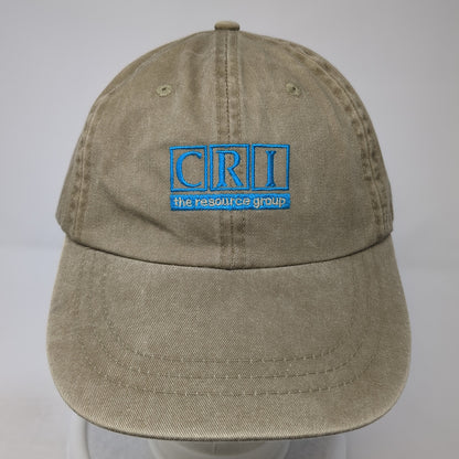 CRI The Resource Group Baseball Cap Brown One Size Adjustable Headshots KC