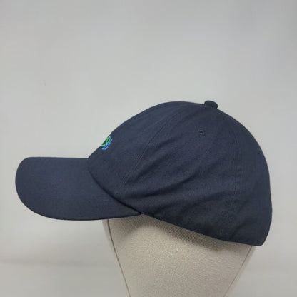 Adios Slideback Hat Blue One Size Embroidered Colorful Letter Adjustable