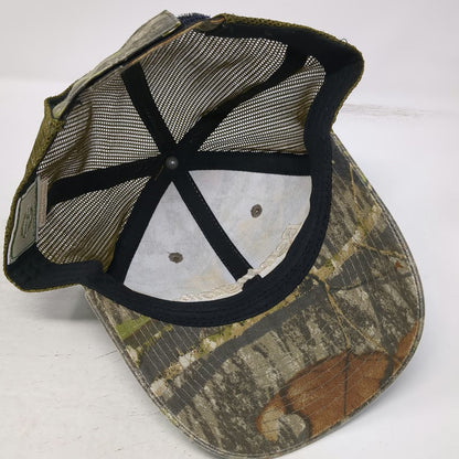 Remington Baseball Cap Green One Size Mesh Back Strapback Camo Hunting hat