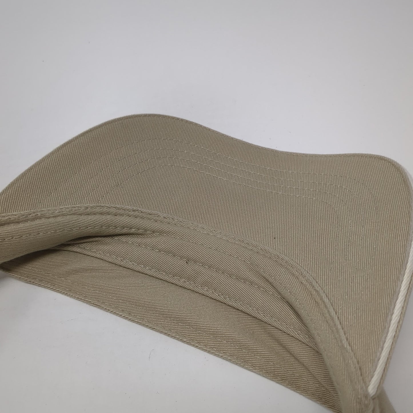 Faded Glory Sun Visor Hat Brown One Size Adjustable Strap Lightweight Blank