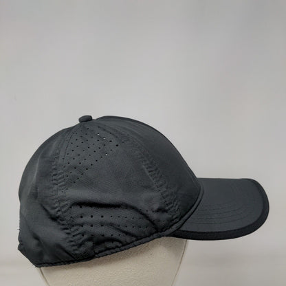 Starter Youth Strapback Hat Gray One Size Adjustable Embroidered 6 Panel