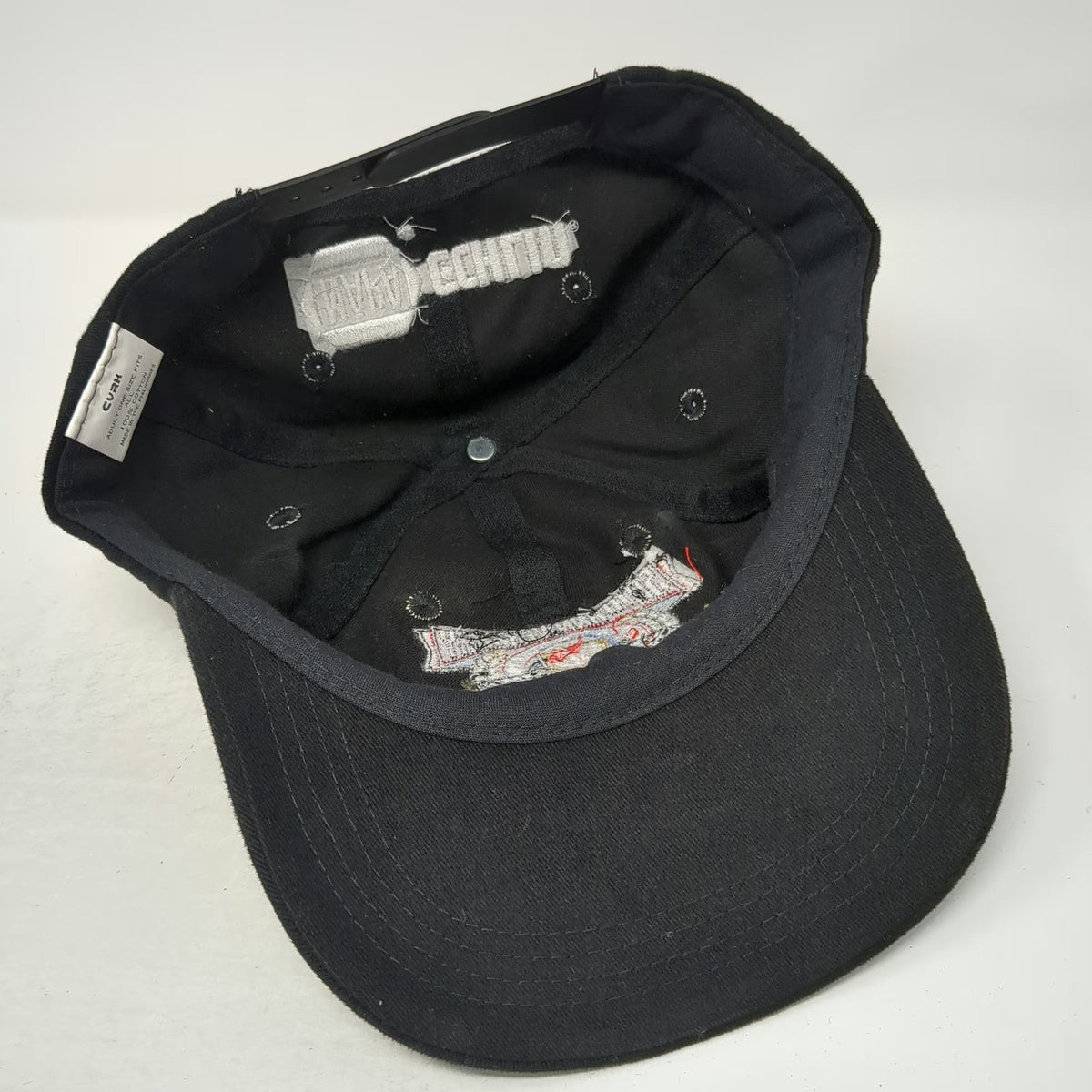CURK Snapback Black Hat OSFM NASCAR 50th Anniversary NAPA Echlin Cotton Racing