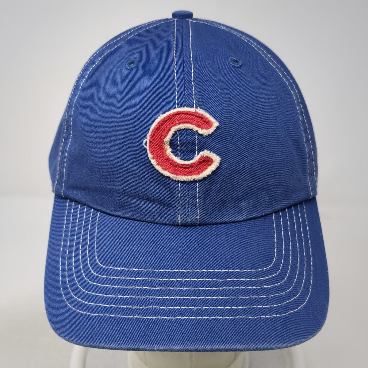 Twins Enterprise Chicago Cubs MLB Baseball Cap Blue One Size Strapback Stitch