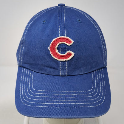 Twins Enterprise Chicago Cubs MLB Baseball Cap Blue One Size Strapback Stitch