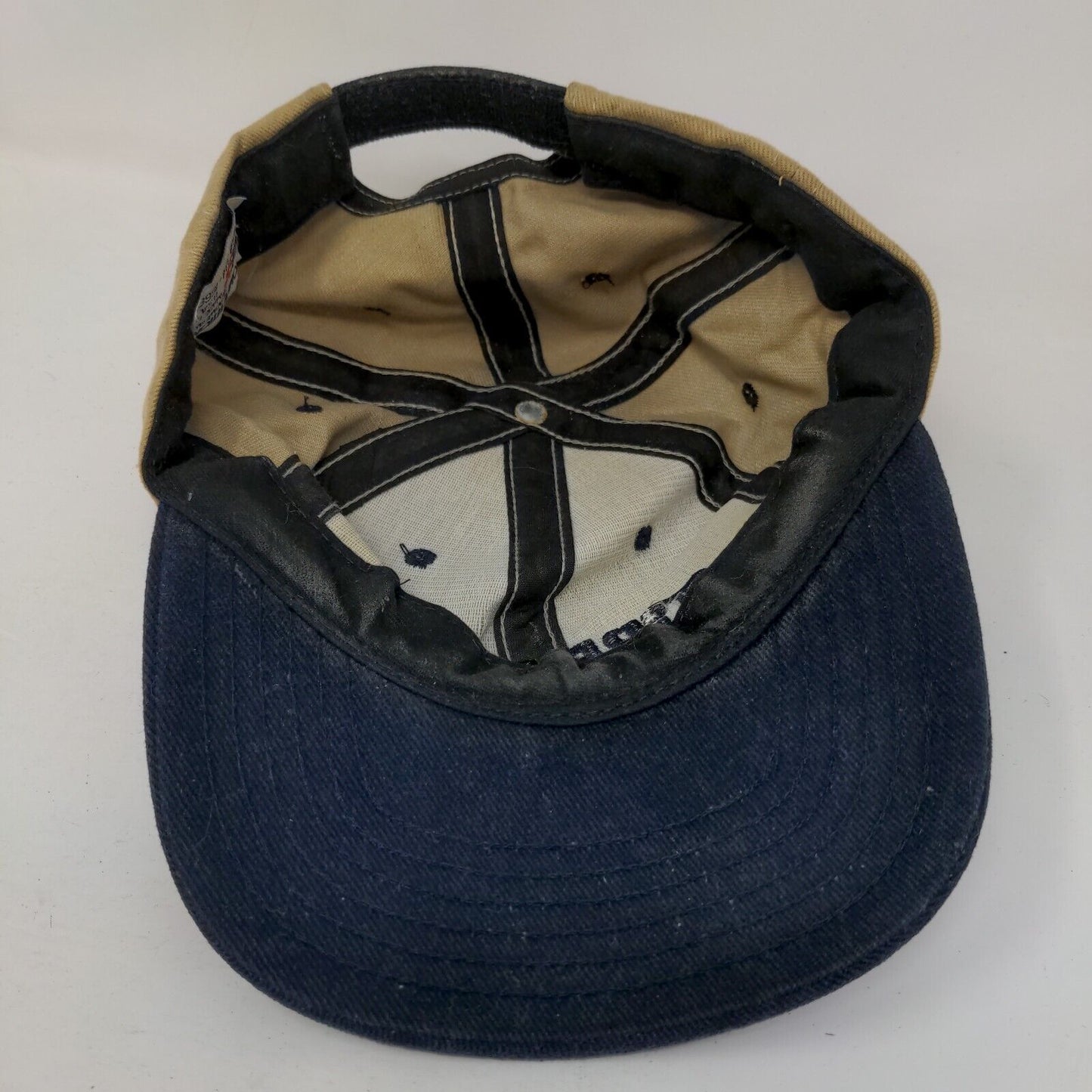 Tire Barn Strapback Hat Multicolor One Size Embroidered Vented Holes 6 Panel