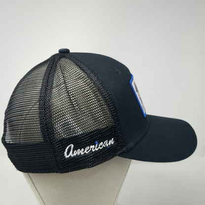 Nike Trucker Hat Black One Size Caldwell Night Rodeo 100th Anniversary Mesh