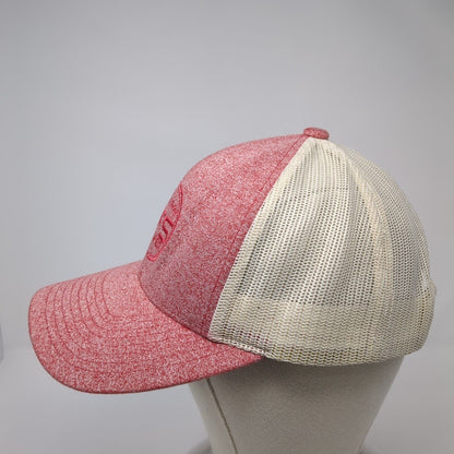 AFS Driver Snapback Trucker Hat Red Small Mesh Back Richardson Outdoor