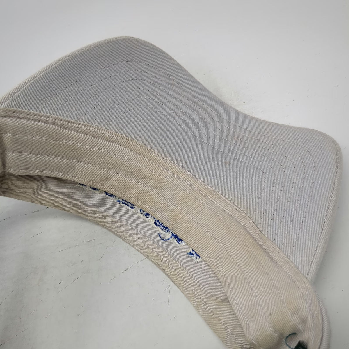 Legacy Gray Visor One Size Hat Hofstra University Embroidered Cotton Slideback