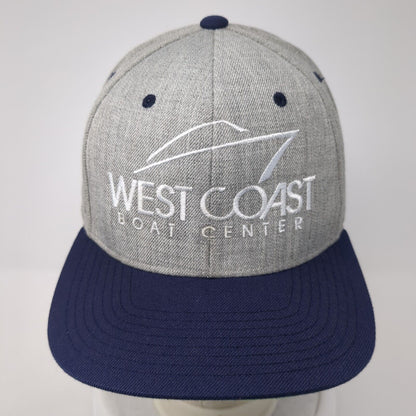 West Coast Boat Center Snapback Hat Multicolor OS Adjustable Classics Yupoong