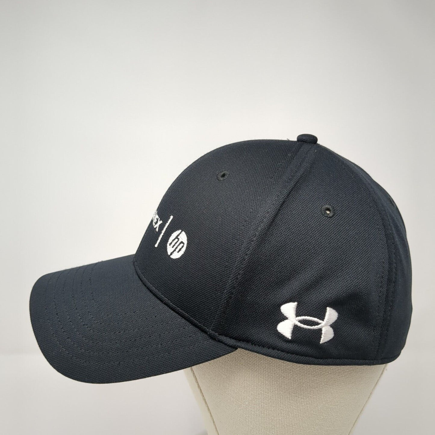 TD Synnex HP Fitted Hat L/XL Embroidered Vented Holes 6 Panel Under Armour