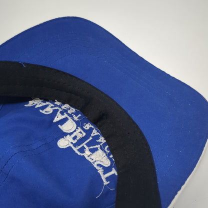 Parade Rest Guest Ranch Baseball Cap Blue OS Adjustable Fahrenheit Headwear