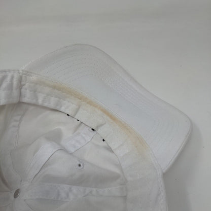 Bad Hair Day Slideback Hat White OSFA Embroidered Adjustable 6 Panel