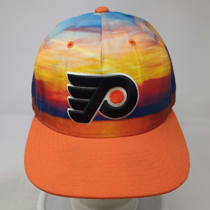 Mitchell & Ness Philadelphia Flyers NHL 5 Panel One Size Orange Blue Sunset Hat