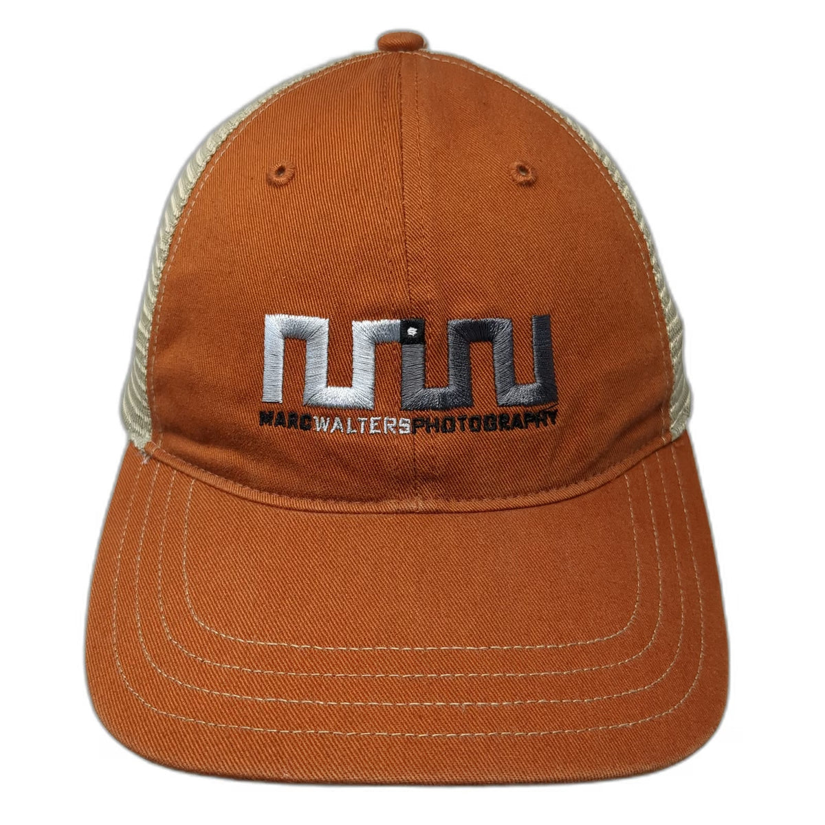 Richardson Trucker Hat Brown L Marc Walters Photography Mesh Snapback Cotton 111
