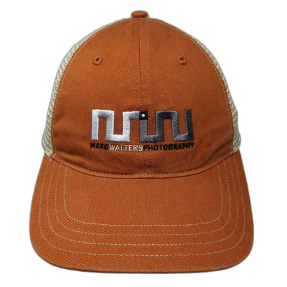 Richardson Trucker Hat Brown L Marc Walters Photography Mesh Snapback Cotton 111