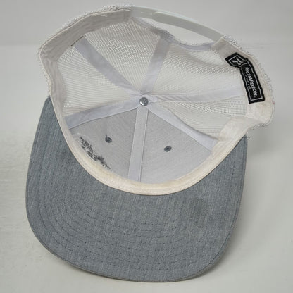 Richardson Trucker Hat Gray White One Size Mesh Snapback MercyMe Band Music 112
