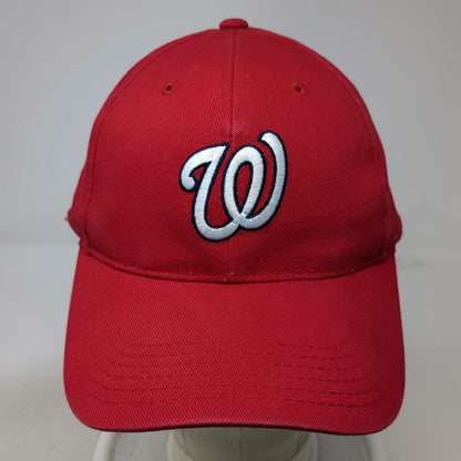 Washington Nationals MLB Genuine Merchandise Red Baseball Cap One Size OSFM Hat