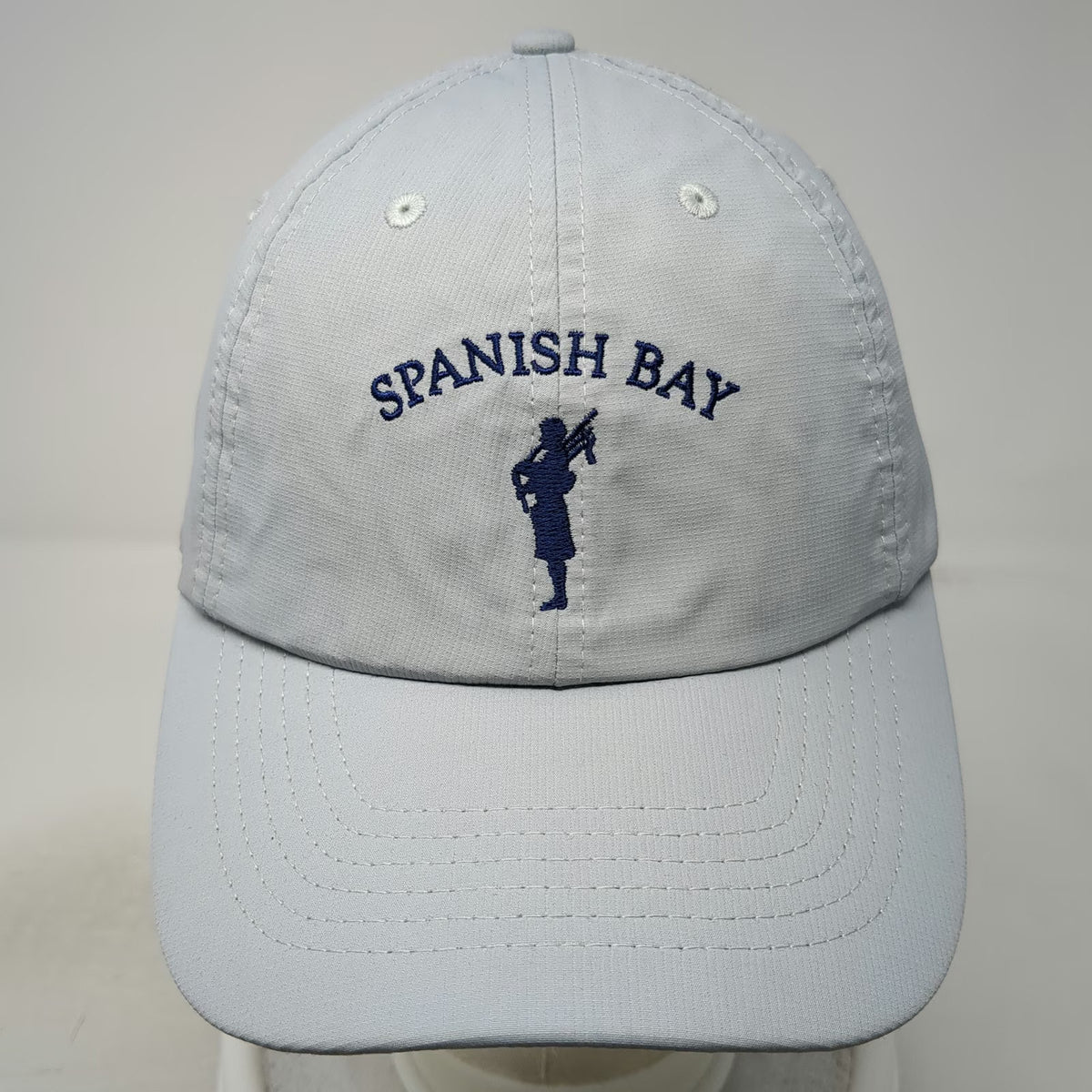 Imperial Spanish Bay Bagpiper Golf Hat Gray One Size Baseball Cap Strapback