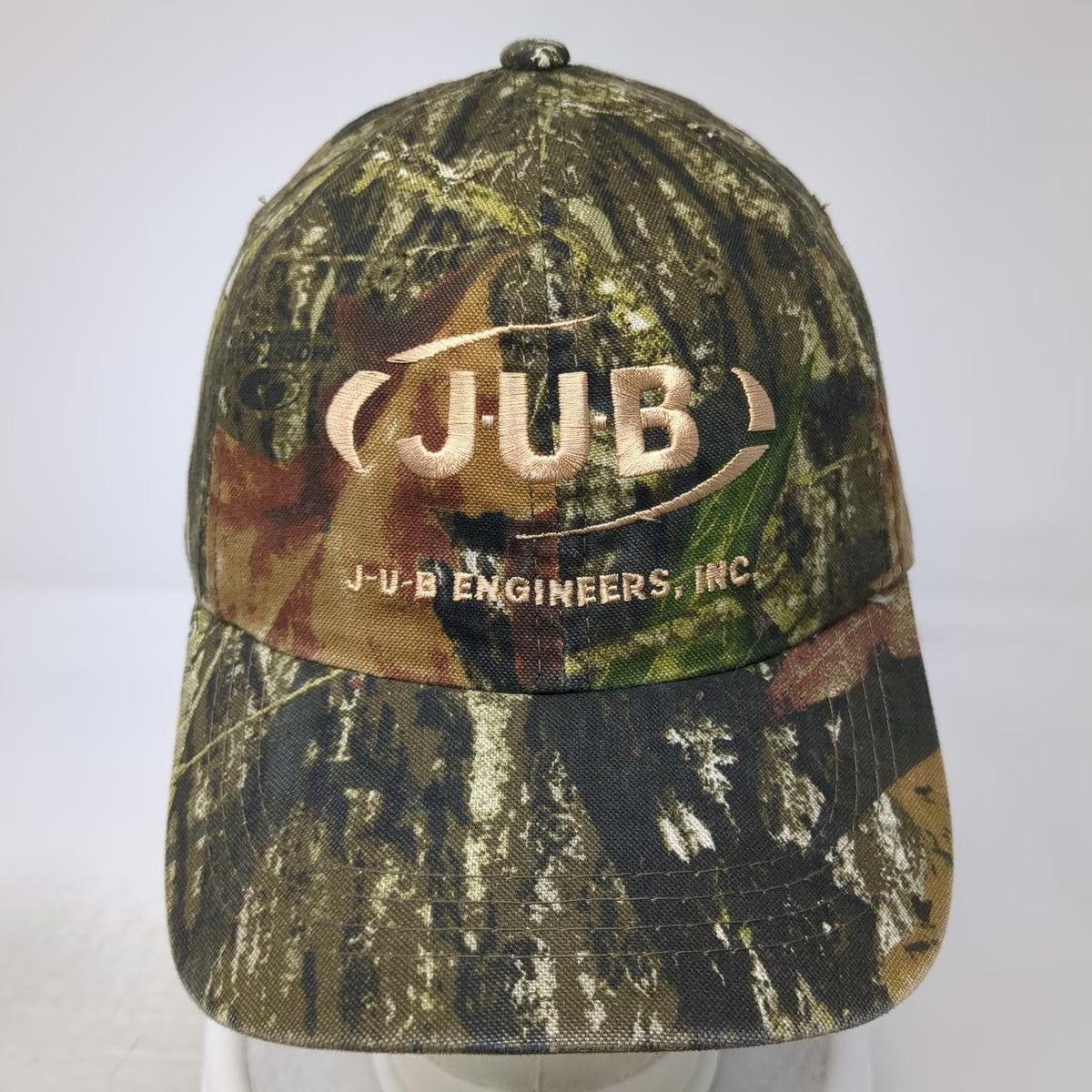 Port Authority Baseball Cap Green Camo One Size JUB Engineers Trap Shoot Hat