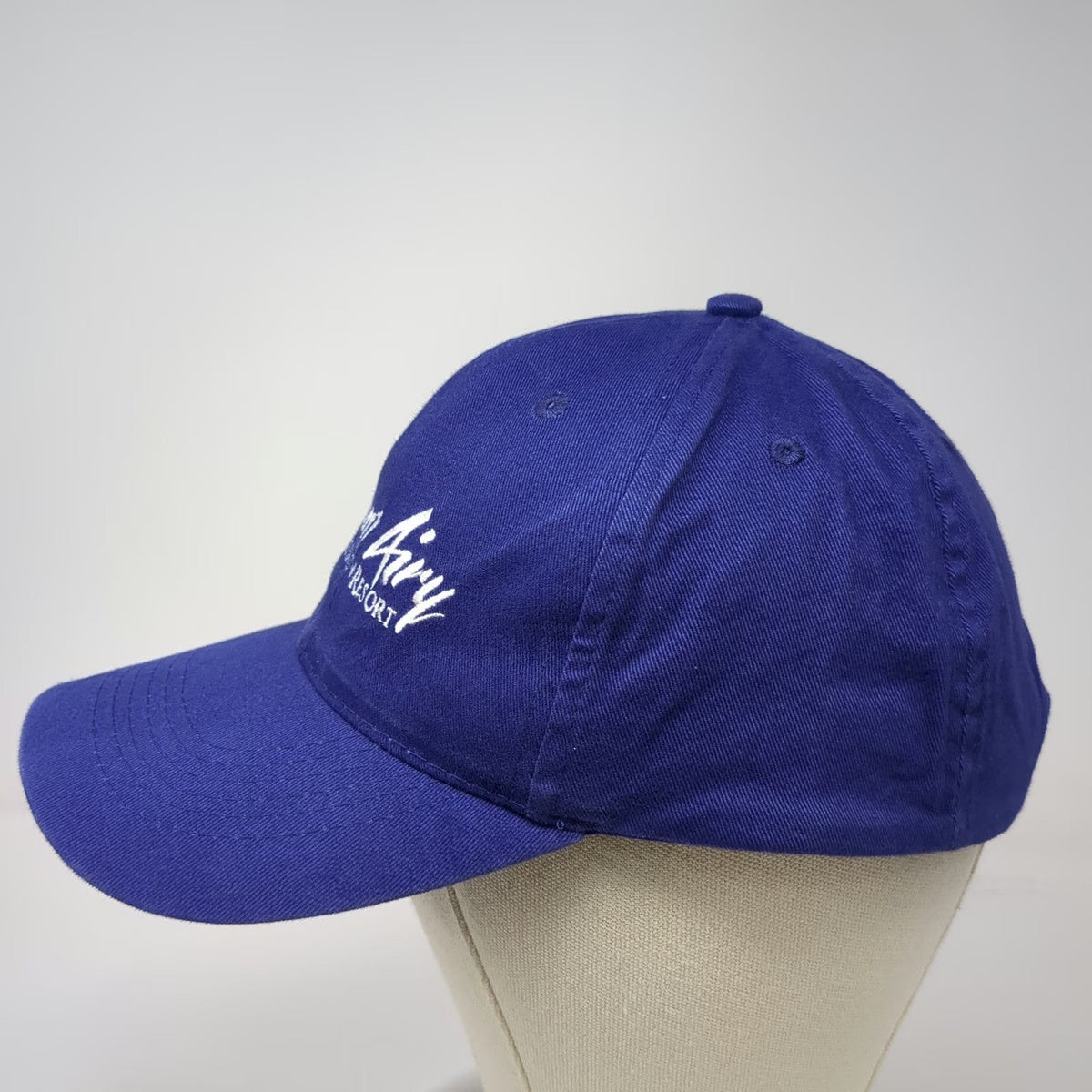 AMC Deluxe Headwear Baseball Cap Blue One Size Adjustable Strapback Hat Casino