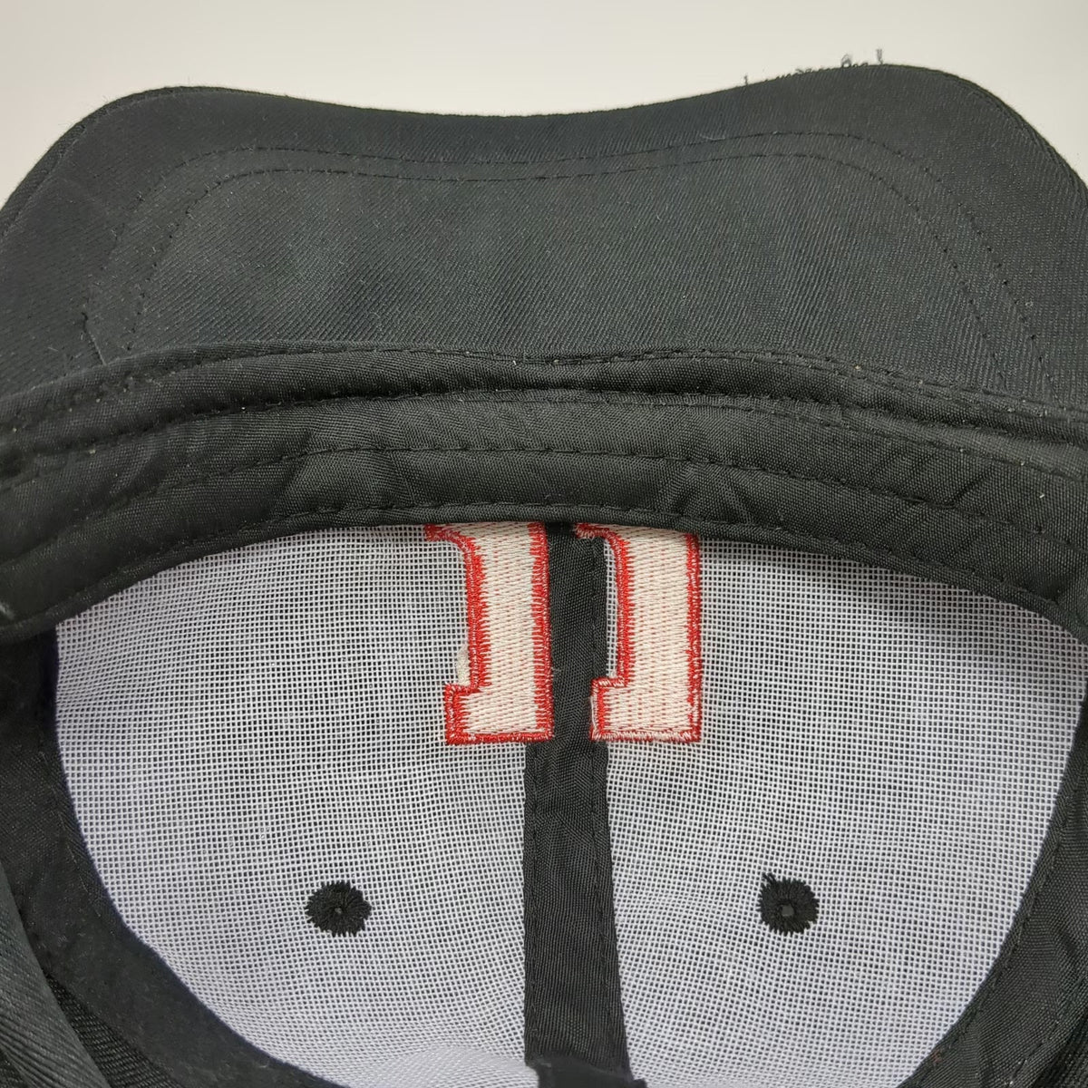 Jimmy John's Snapback Hat Black One Size Embroidered JJ Logo Polyester 6-Panel