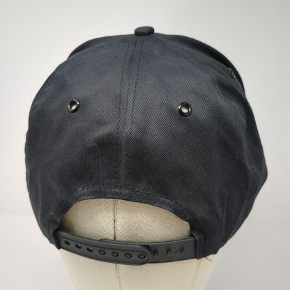 Miller 5 Panel Black Hat Genuine Draft Light Rope Snapback Beer Brew Vintage