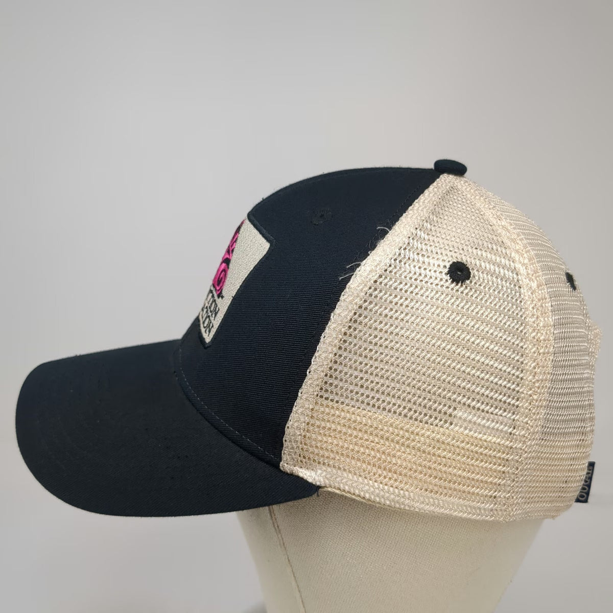 Ouray Baseball Cap Black One Size Expedition Inspiration Mesh Strapback Hat