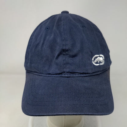 Ecko Complex Fitted Hat Blue One Size Embroidered Logo Solid 6 Panel