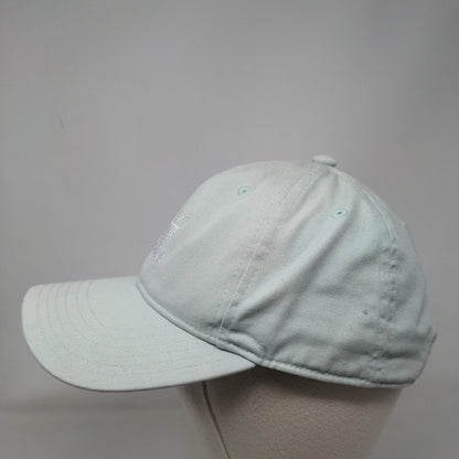 Adidas Slideback Hat Greenish-Blue One Size Adjustable Embroidered Trefoil