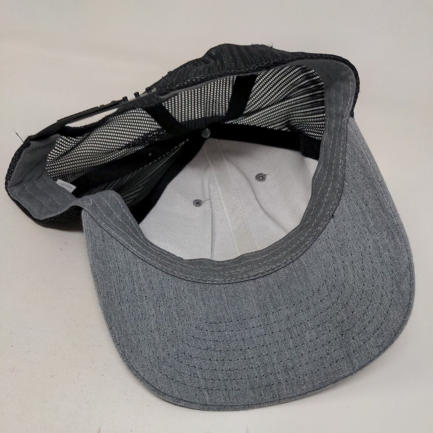 Shamrock Irish Snapback Mesh Back Trucker Hat Gray One Size Richardson