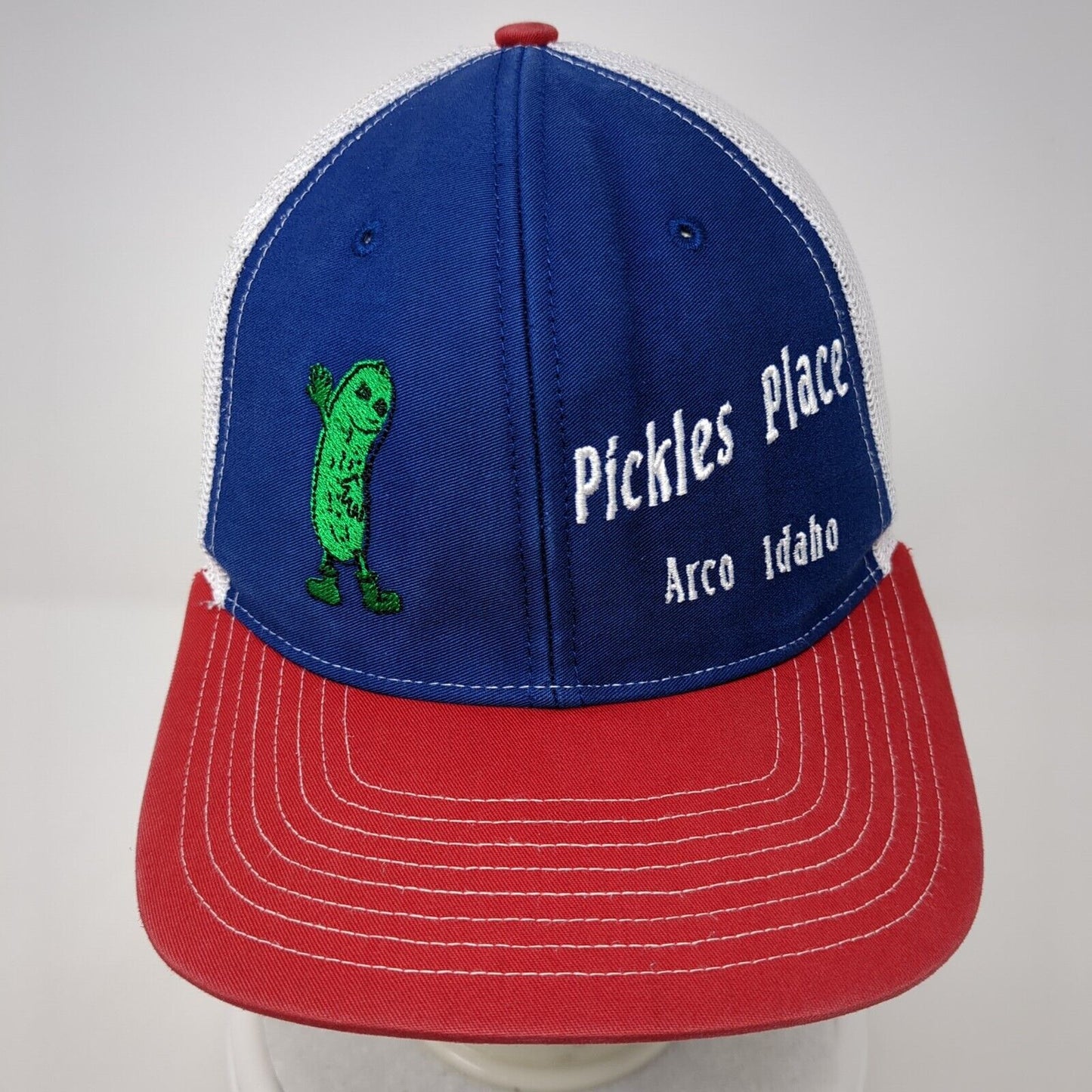 Pickles Place Arco Idaho Snapback Trucker Hat Multi OS Adjustable Richardson