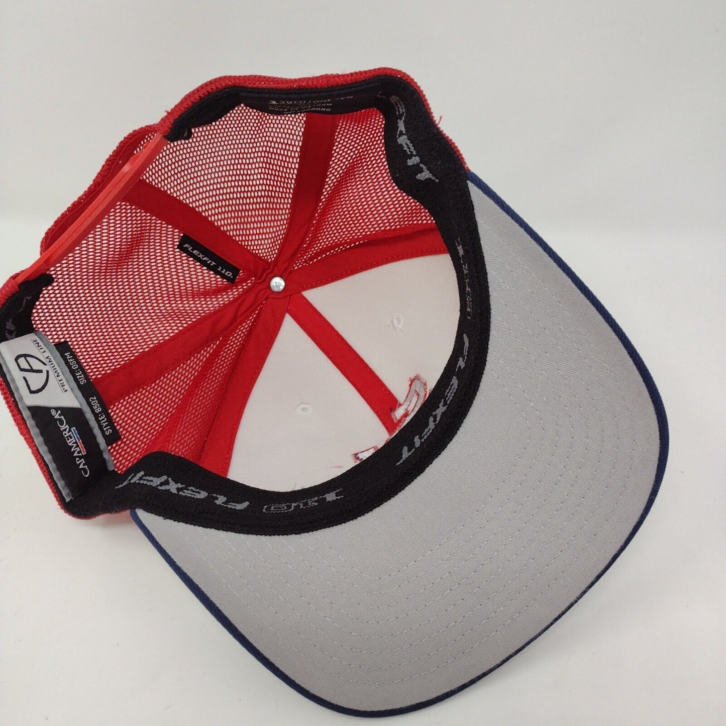 SN Snapback Trucker Hat Multi OSFM Mesh Back Colorblock Cap America
