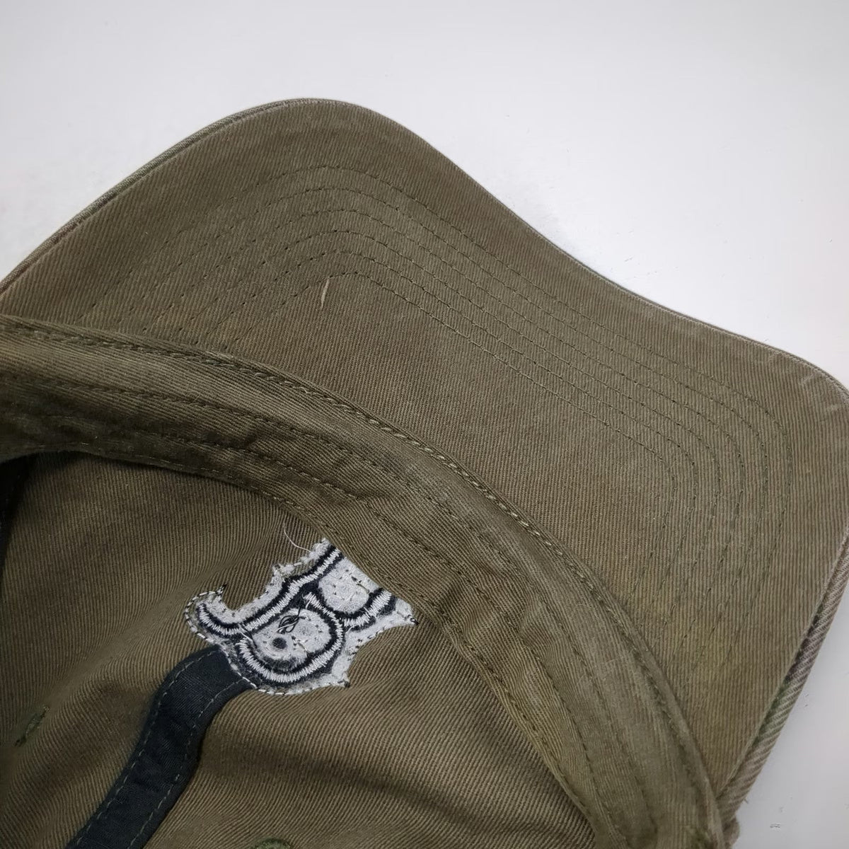 Boston Red Sox MLB '47 Brand Baseball Cap Green Brown Black L Camo Fitted Hat