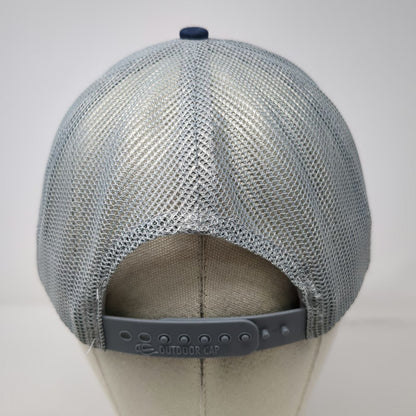 Outdoor Cap Trucker Hat Blue One Size Snapback Mesh Top Line Appliance Center